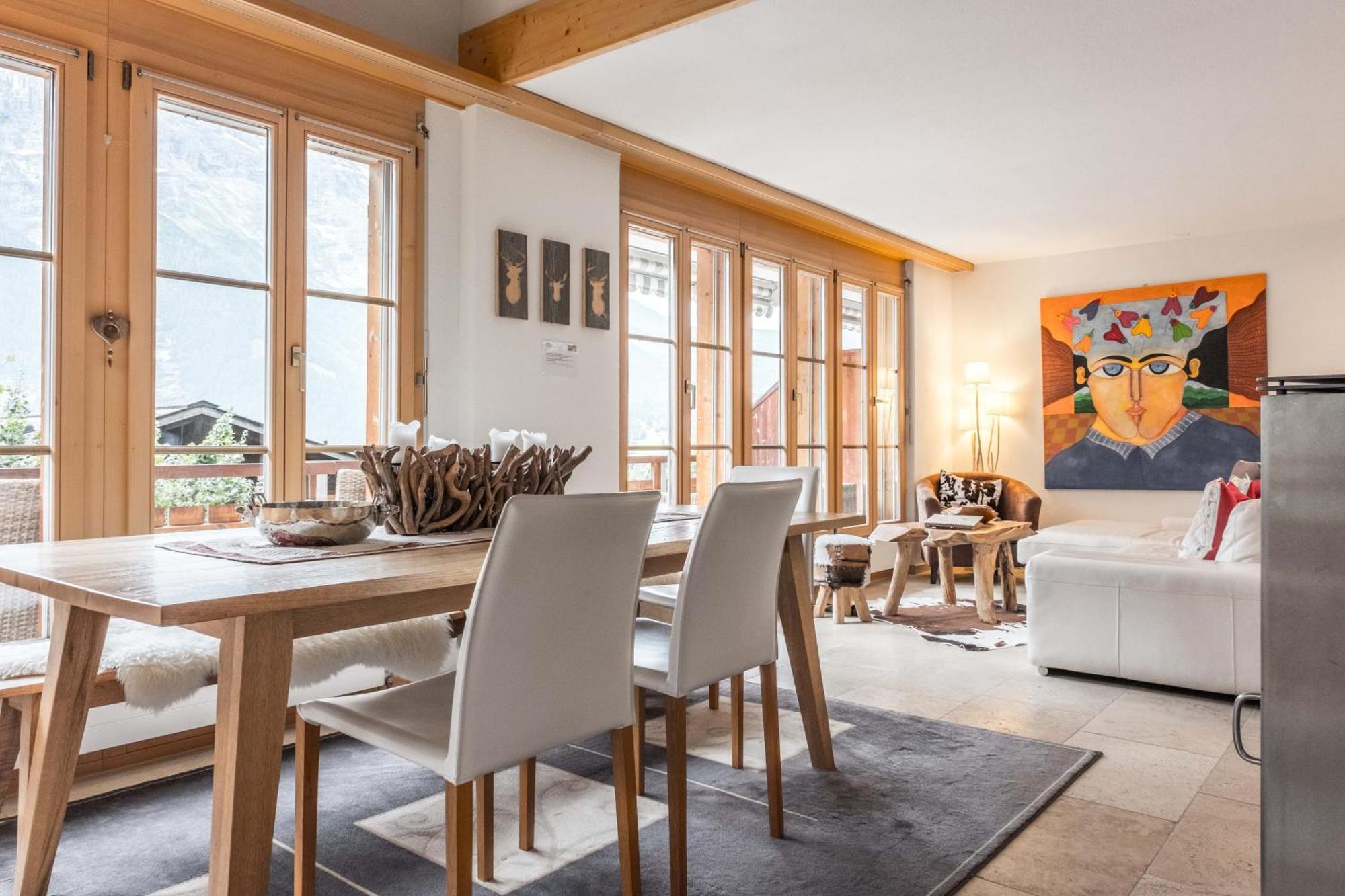 Apartment Alpin Dg - Griwa Rent Ag Grindelwald Bagian luar foto
