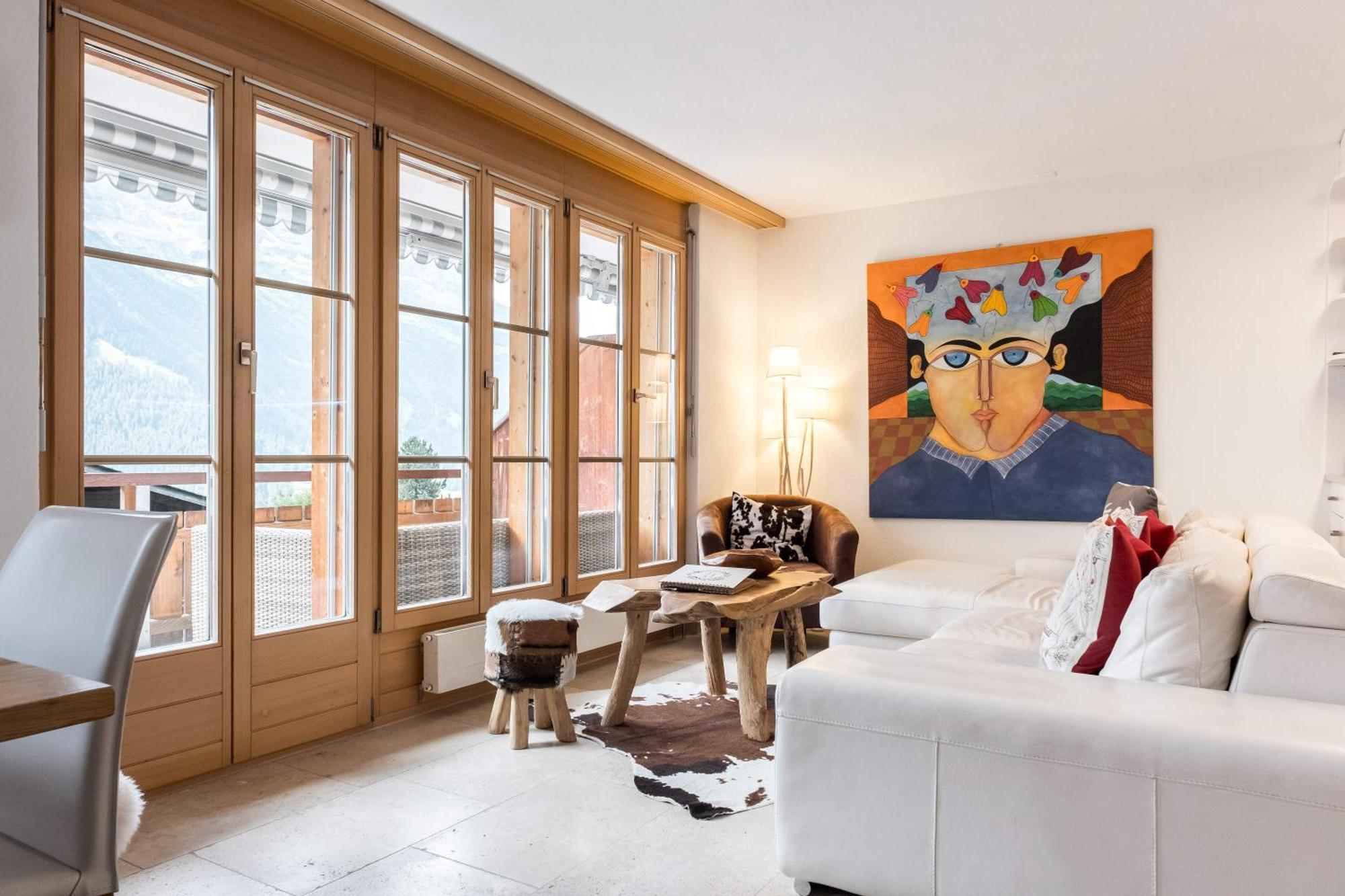 Apartment Alpin Dg - Griwa Rent Ag Grindelwald Bagian luar foto